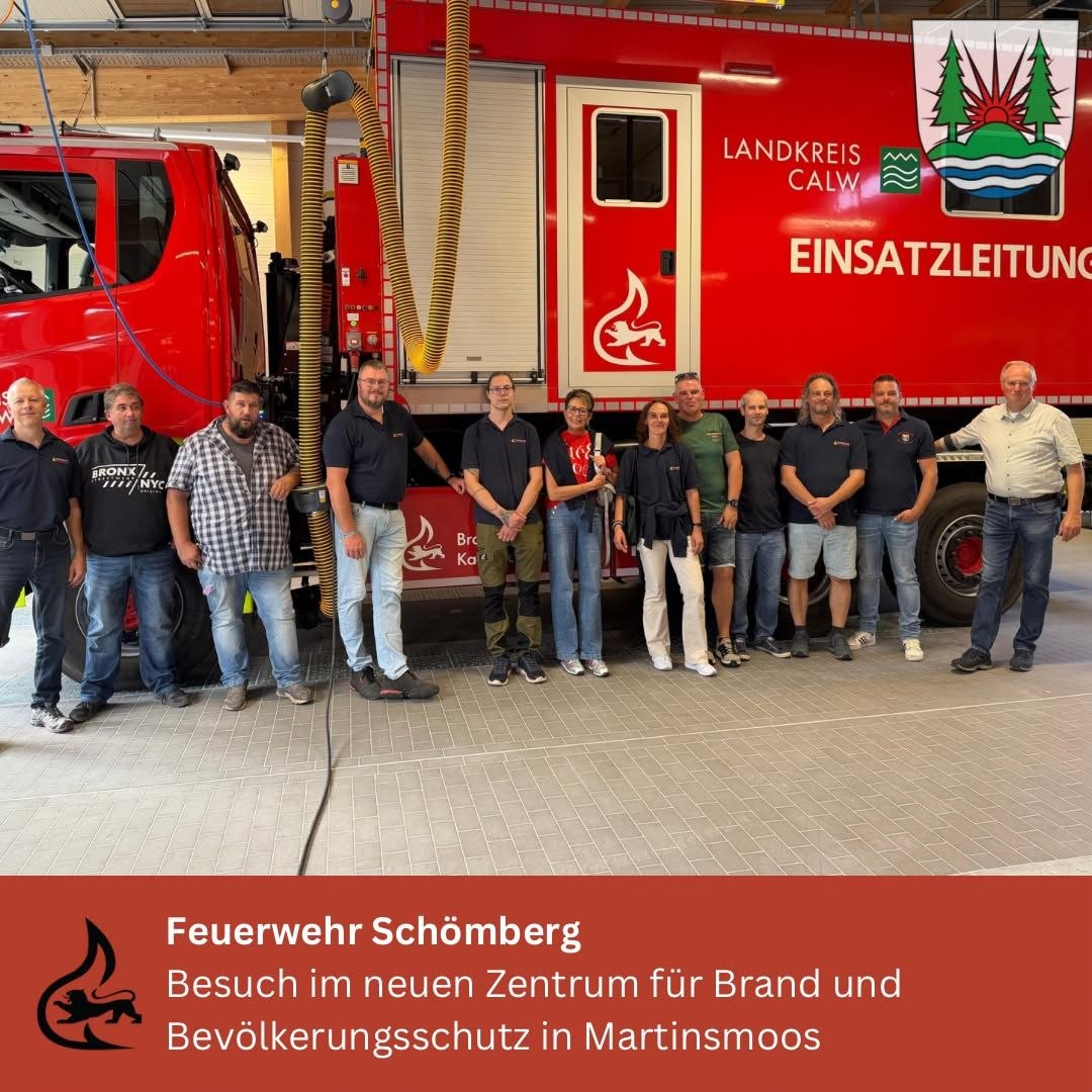 🔥 Besuch im neuen Zentrum für Brand- und Bevölkerungsschutz in Martinsmoos