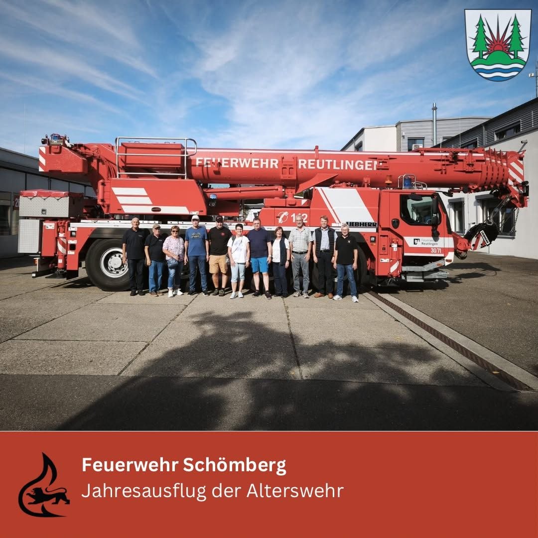 🚒 Jahresausflug der Alterswehr zur Feuerwehr Reutlingen