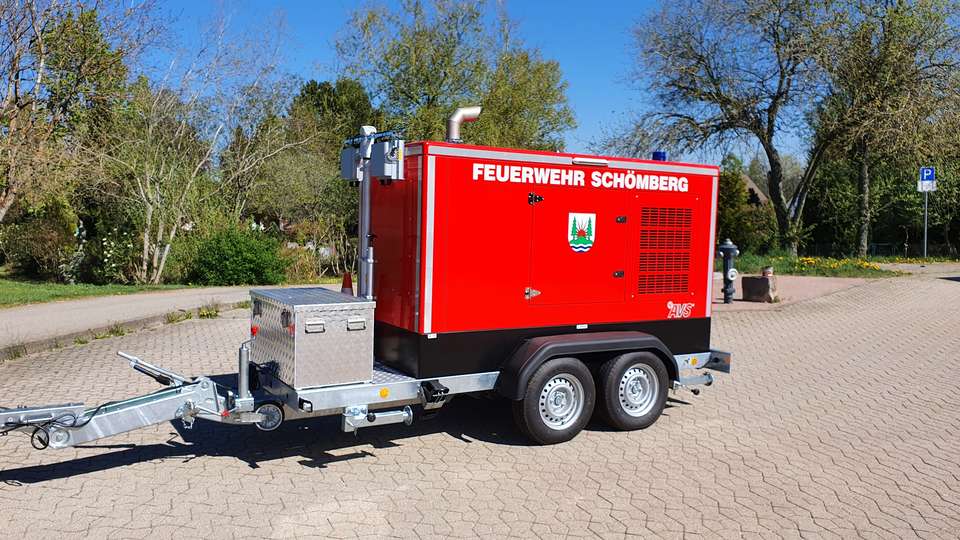 Notstromaggregat · Schömberg · Gesamtansicht